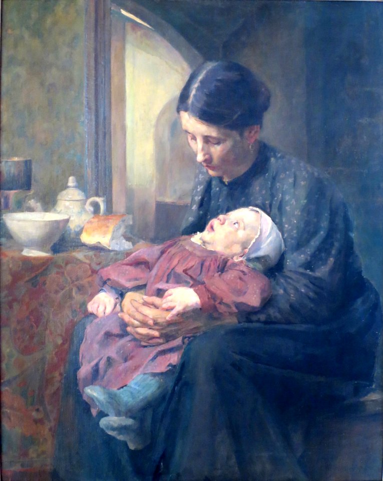 Untitled painting by Carl Wilhelmson