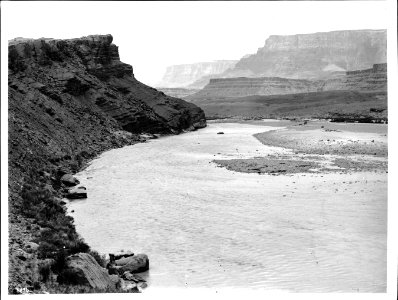 Upper Colorado River below Lee's Ferry, Grand Canyon, 1900-1930 (CHS-3886) photo