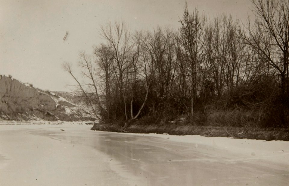 Untitled (frozen river)
