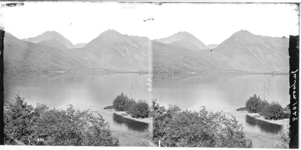 Upper Twin Lake, near view. Lake County, Colorado - NARA - 517517 photo