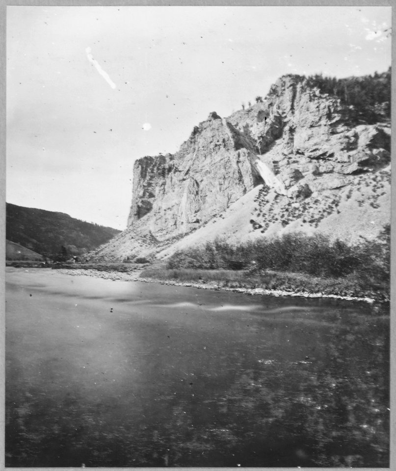 Upper canyon, Gallatin River. Gallatin County, Montana - NARA - 517484
