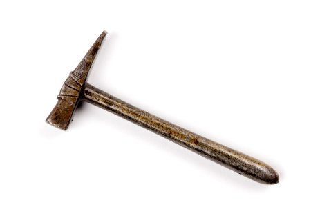 Urmakarhammare med fyrkantig, plan bana och pen - Skoklosters slott - 92977