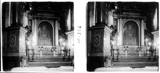 Urna a l'nterior de l'església de Sant Eudalt