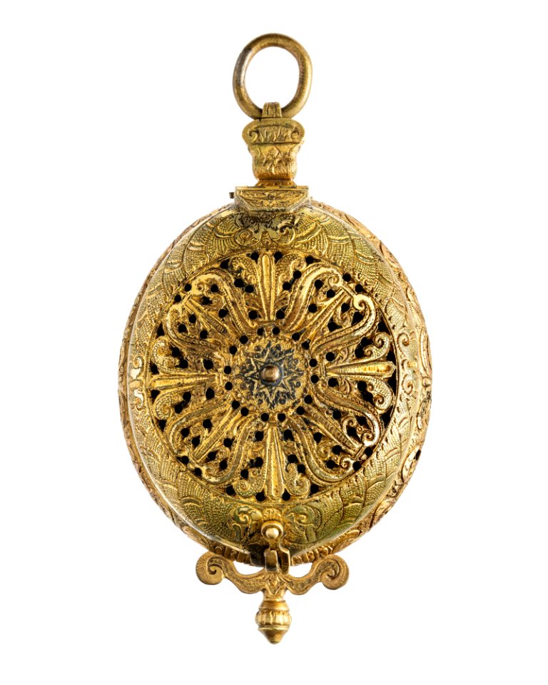 Ur med boett av förgylld brons, 1600-tal - Hallwylska museet - 110514