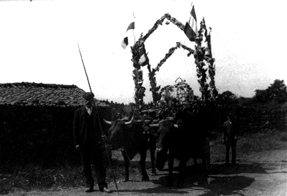 Urzelina, ilha de São Jorge, 1910, festas populares, 1, Arquivo de Villa Maria, Angra do Heroísmo, ilha Terceira, Açores