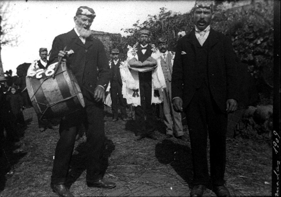 Urzelina, ilha de São Jorge, 1910, festas populares, 0, Arquivo de Villa Maria, Angra do Heroísmo, ilha Terceira, Açores
