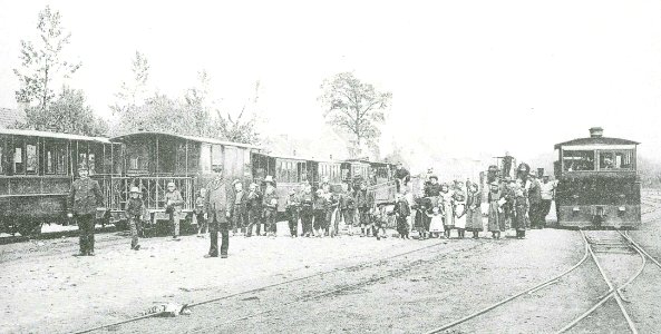 Ursel - foto ter hoogte van de tramstelplaats