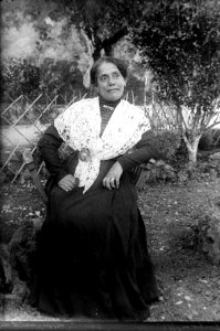 Urzelina, ilha de São Jorge, 1910, modos de trajar, 23, Arquivo de Villa Maria, Angra do Heroísmo, ilha Terceira, Açores