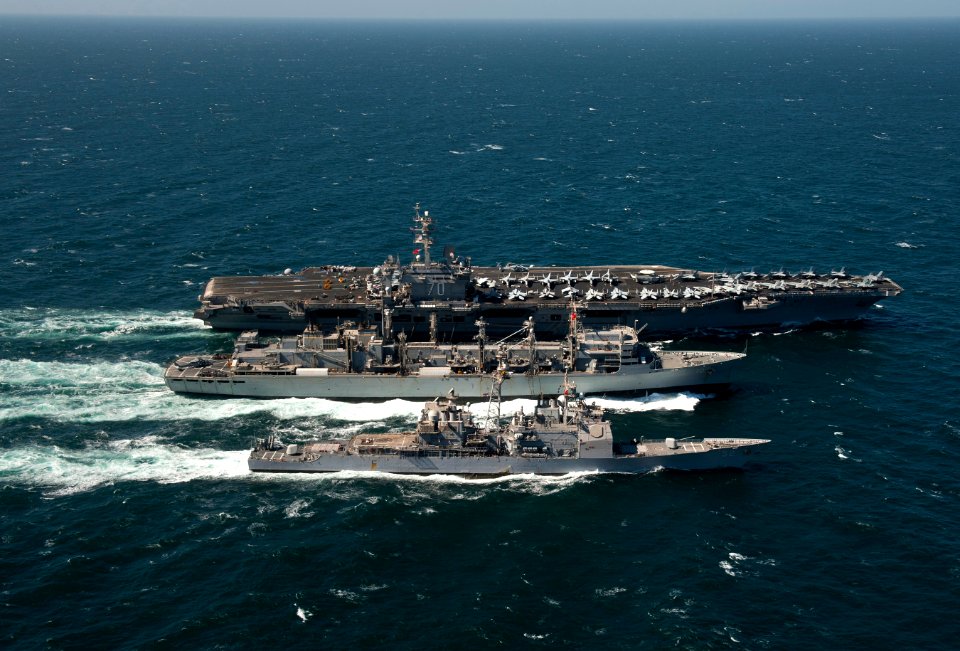 US 5th Fleet in Persian Gulf 120306-N-DR144-879