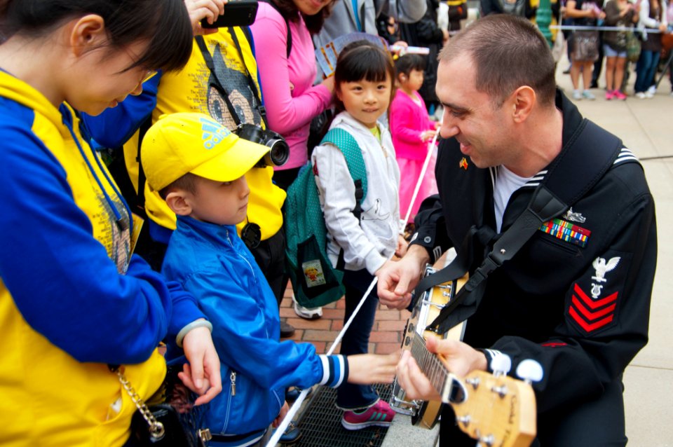 US 7th Fleet Band in Hong Kong 120319-N-SD300-068