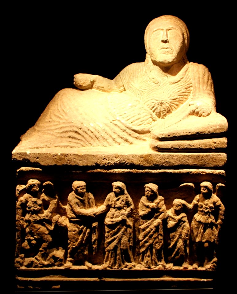 Urna cinerària etrusca