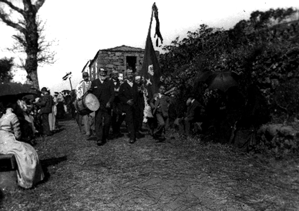 Urzelina, ilha de São Jorge, 1910, festas populares, 4, Arquivo de Villa Maria, Angra do Heroísmo, ilha Terceira, Açores