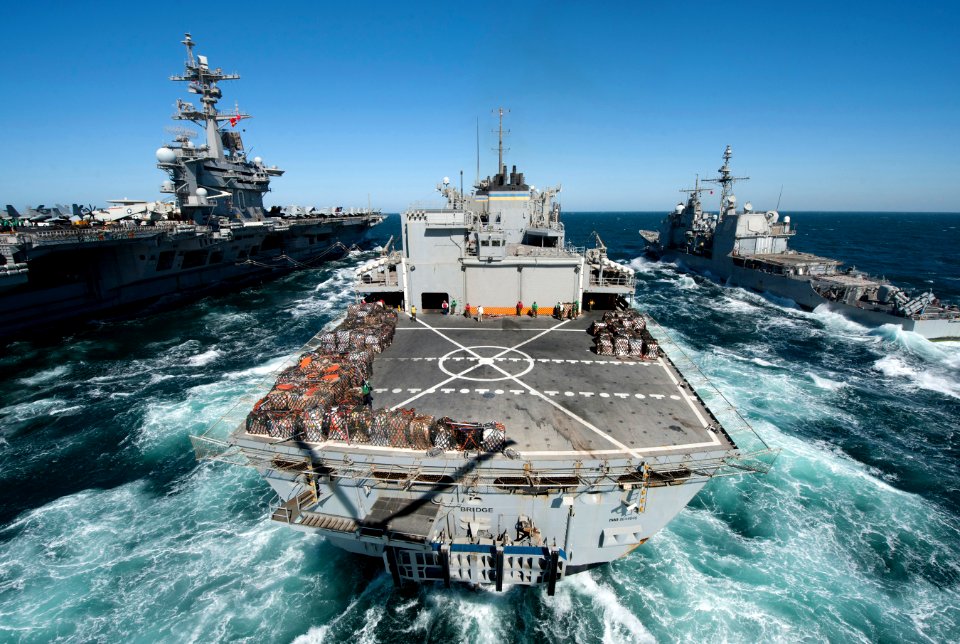 US 5th Fleet in Persian Gulf 120306-N-DR144-387