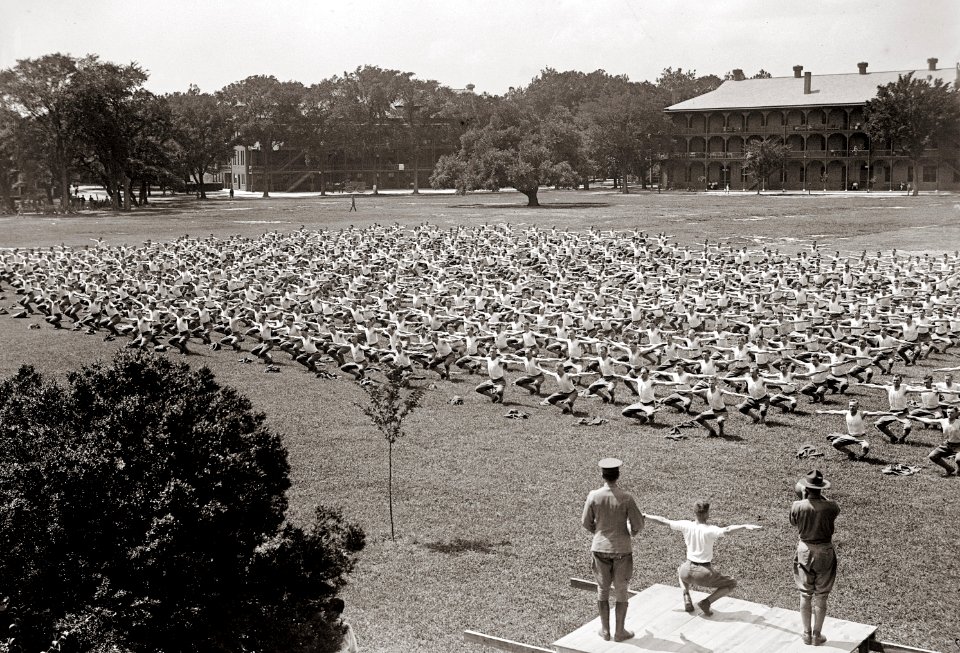 US Military training, WWI