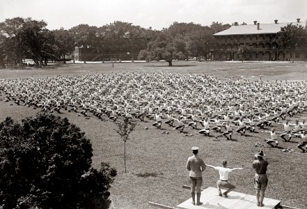 US Military training, WWI