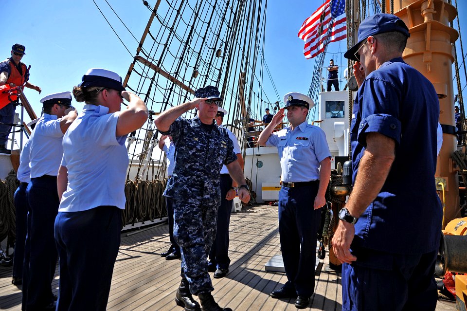 US Coast Guard cutter barque Eagle 120427-N-YR391-016
