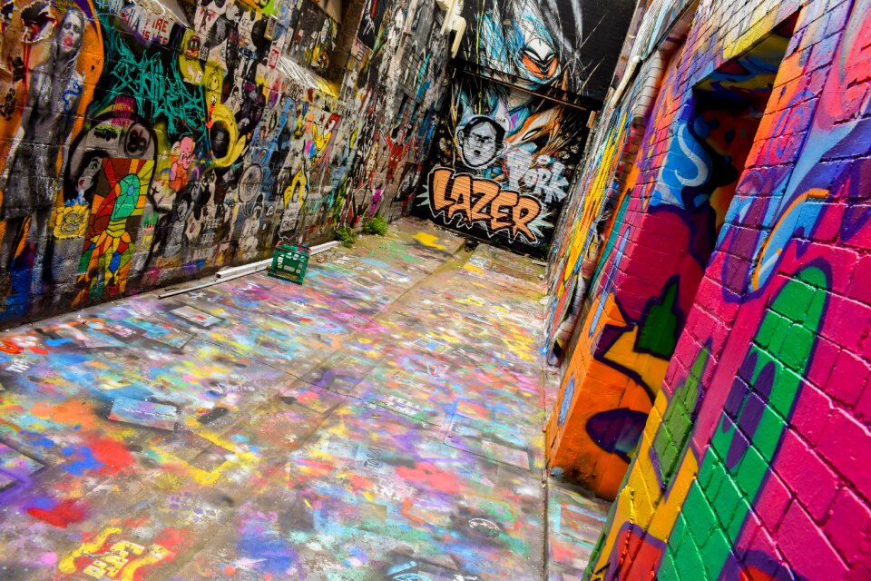 Graffiti public art