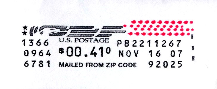 US franking mark37