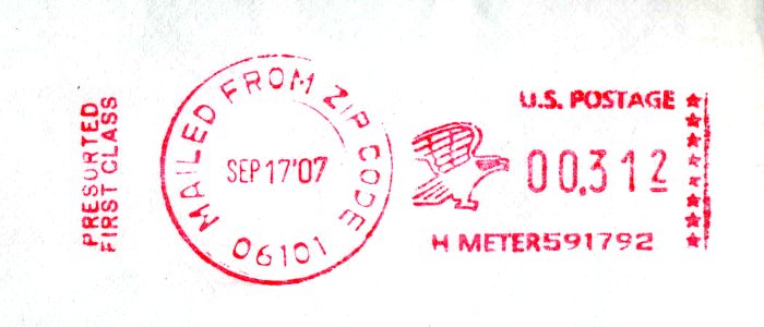 US franking mark10