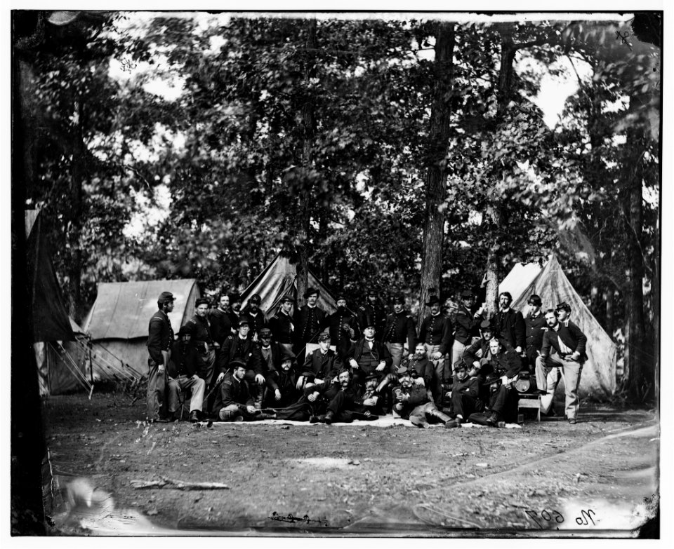 US Horse Arty BG officers - Culpepper Sep 1863