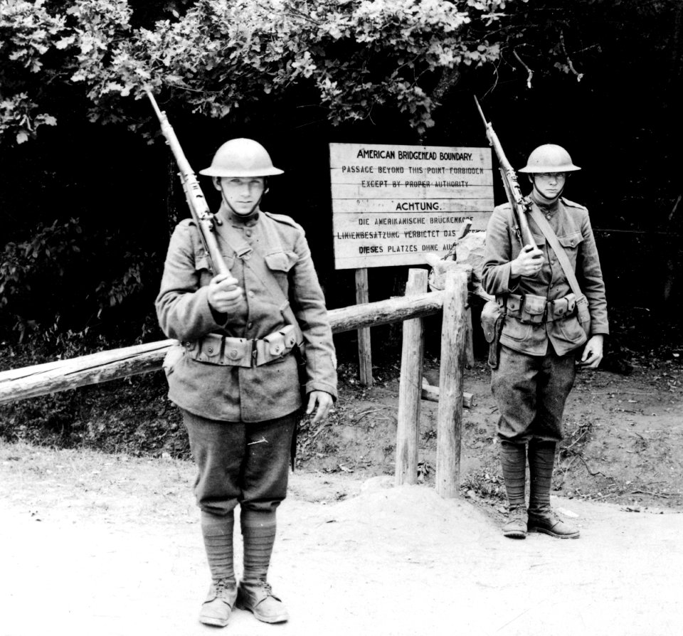 US guards Montabaur 1919