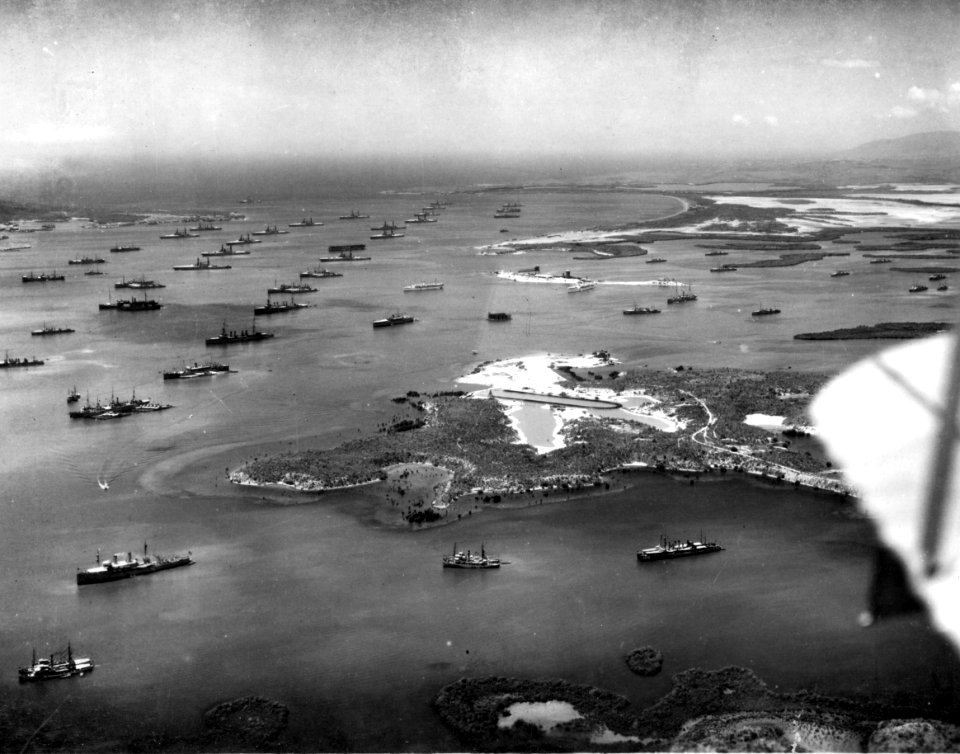 US fleet at Guantanamo Bay 1927