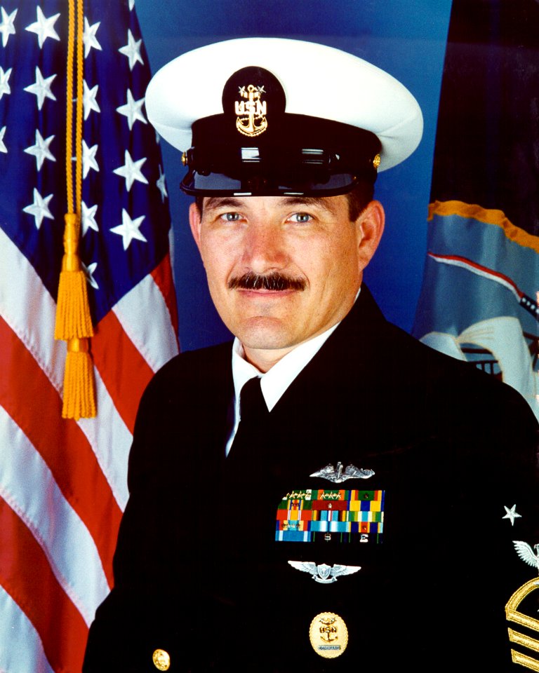 US Navy 020301-N-0000X-001 Master Chief Petty Officer Terry D. Scott