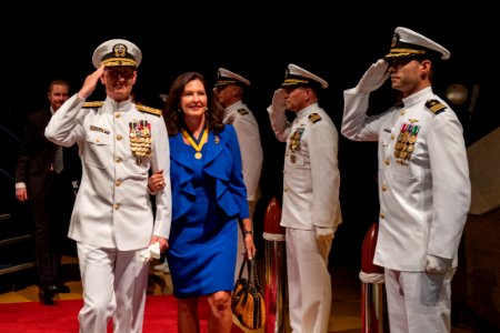 US Naval Academy Change of Command 190726-N-MC499-0091