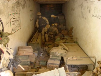 US Navy 020114-N-8242C-004 Navy SEALs find Al Qaida weapons cache