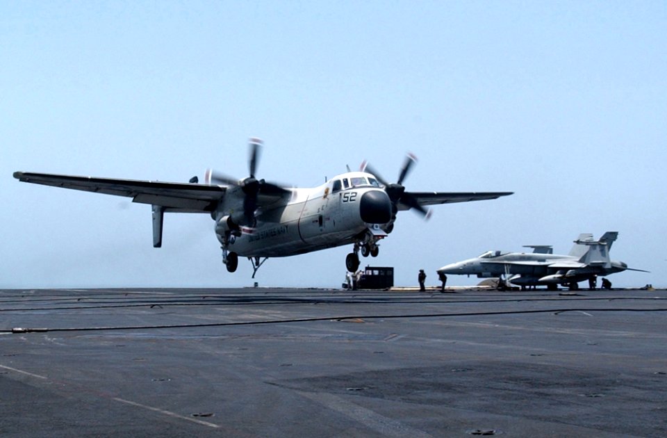 US Navy 020713-N-6492H-517 C-2A landing