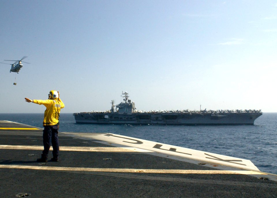 US Navy 020306-N-0012S-003 USS John F. Kennedy (CV 67)
