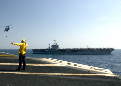 US Navy 020306-N-0012S-003 USS John F. Kennedy (CV 67)