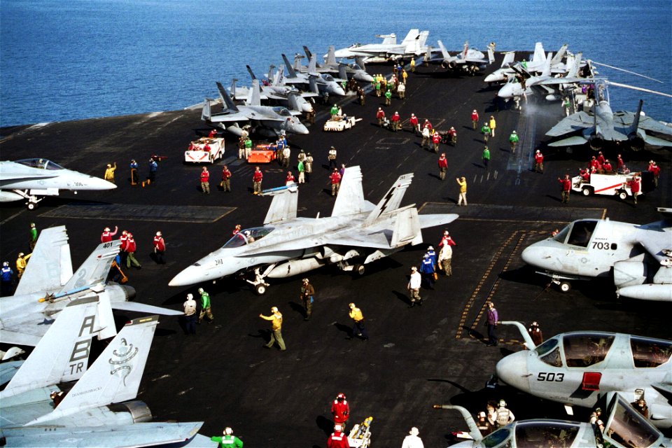 US Navy 020219-N-2410G-002 Aircraft aboard USS Theodore Roosevelt (CVN 71)