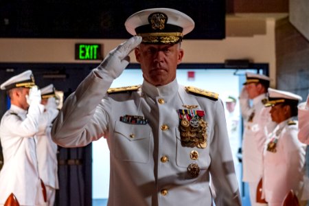 US Naval Academy Change of Command 190726-N-MC499-0009