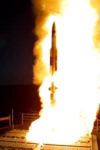 US Navy 020613-N-0000X-002 SM-3 missile launch