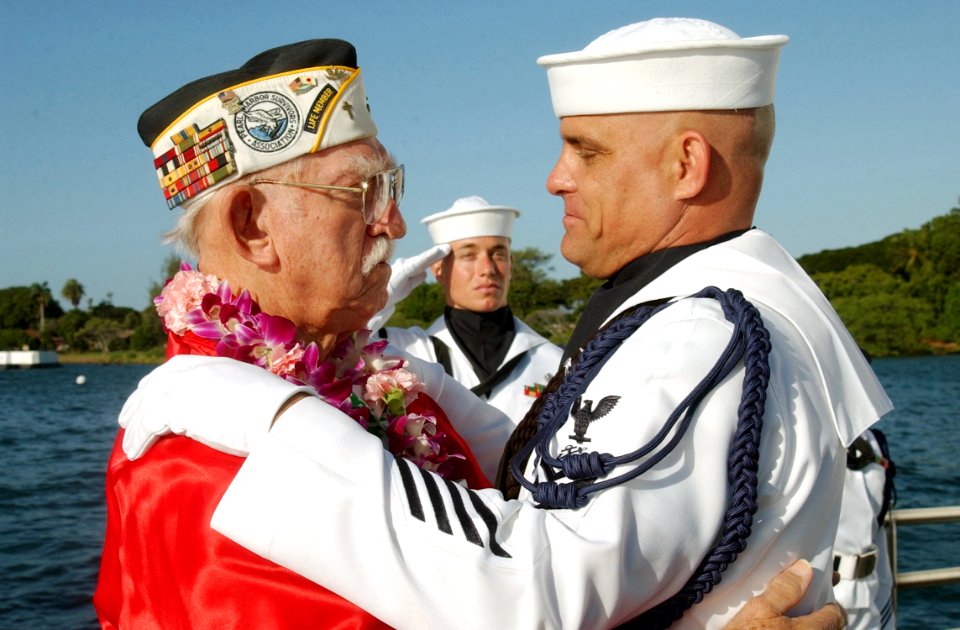 US Navy 021207-N-9909C-001 Attack on Pearl Harbor anniversary observance