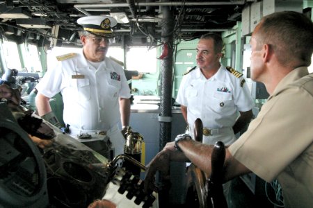 US Navy 021011-N-3228G-012 Mexican Navy representatives visit Frederick photo