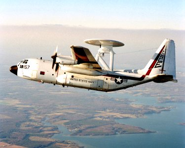 US Navy 021028-N-0000X-001 An NC-130H provides an in-flight test bed for a Radar Modernization Program (RMP)