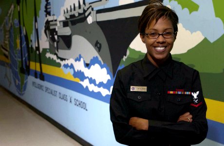 US Navy 021205-N-5862D-097 student at the Navy Marine Corps Intelligence Training Center