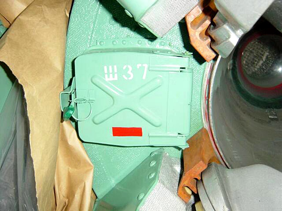 US Navy 021209-O-0000X-012 Scud missile parts and equipment found in the cargo hold aboard the North Korean vessel, So San, discovered after being boarded by Spanish Special Forces