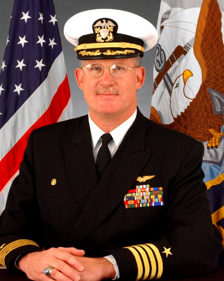 US Navy 030228-N-0000X-001 Capt. Robert D. Barbaree, Jr. CO USS Kitty Hawk CV 63