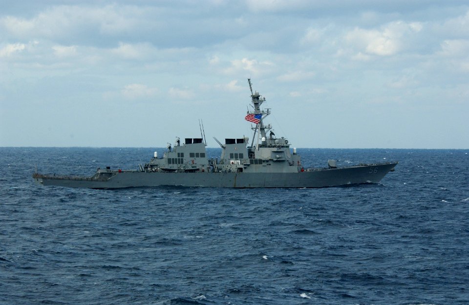 US Navy 021116-N-3236B-010 USS John McCain (DDG 56) participates in Exercise Keen Sword 2003 off the coast of Southern Japan