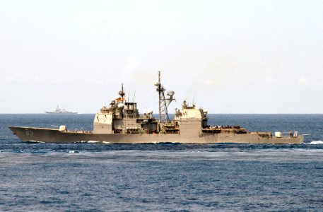US Navy 030217-N-1810F-007 The guided missile cruiser USS Cowpens (CG 63)
