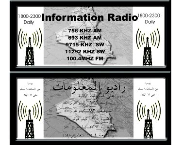 US Navy 030313-N-0000X-002 Coalition aircraft have been dropping leaflets encouraging Iraqis to listen for news broadcasts on special radio channels
