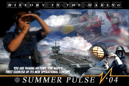 US Navy 040628-N-0000X-001 Original graphic art produced by Navy photographers, and illustrator draftsman during exercises supporting Summer Pulse 2004