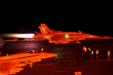 US Navy 030322-N-2410G-503 An F-A-18 Hornet assigned to the