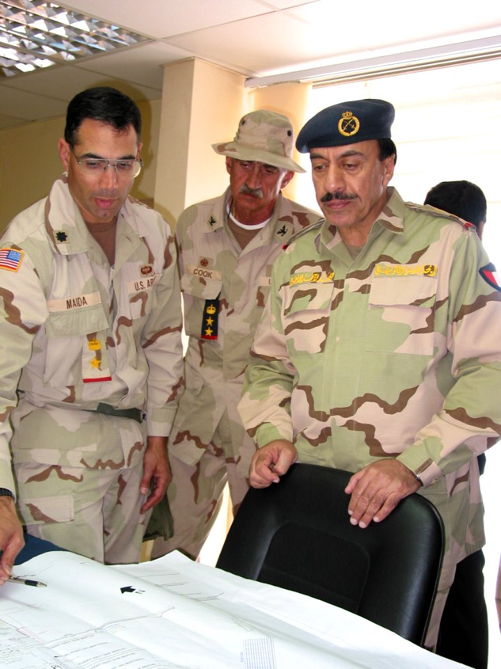 US Navy 030212-N-1050K-001 Lt. Gen. Fahad Al-Amir, Kuwaiti Armed Forces Chief of Staff, during his recent visit to KNB