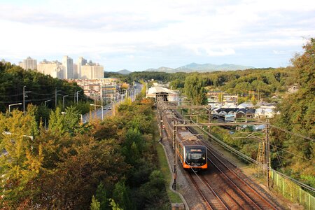 South korea subway transportation railway photo