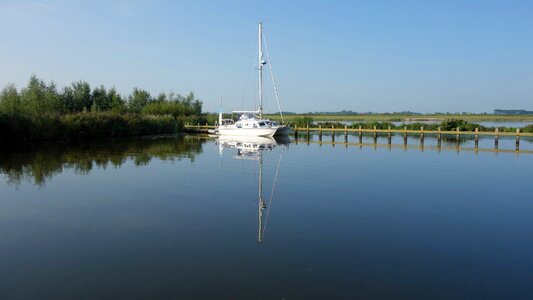 Sailing water mast photo