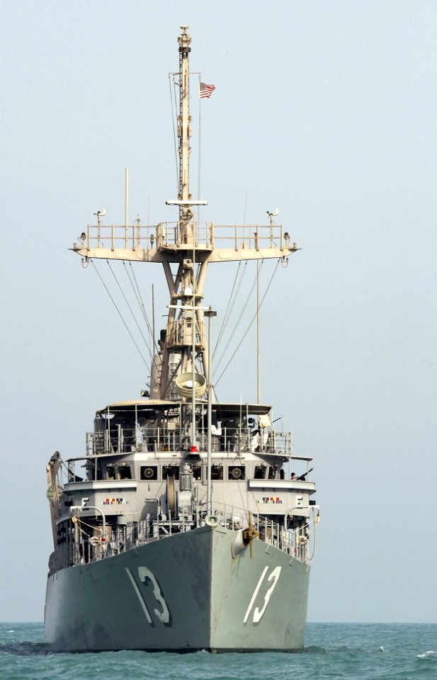 US Navy 030319-N-5319A-001 The mine countermeasure ship USS Dextrous (MCM 13) takes part in mine counter measure operations in the Arabian Gulf